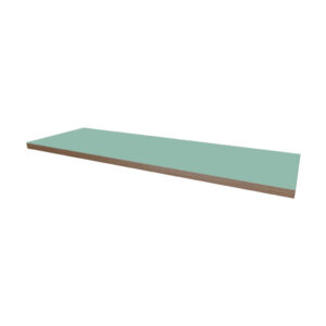 Dusty Jade Birch Plywood Shelf