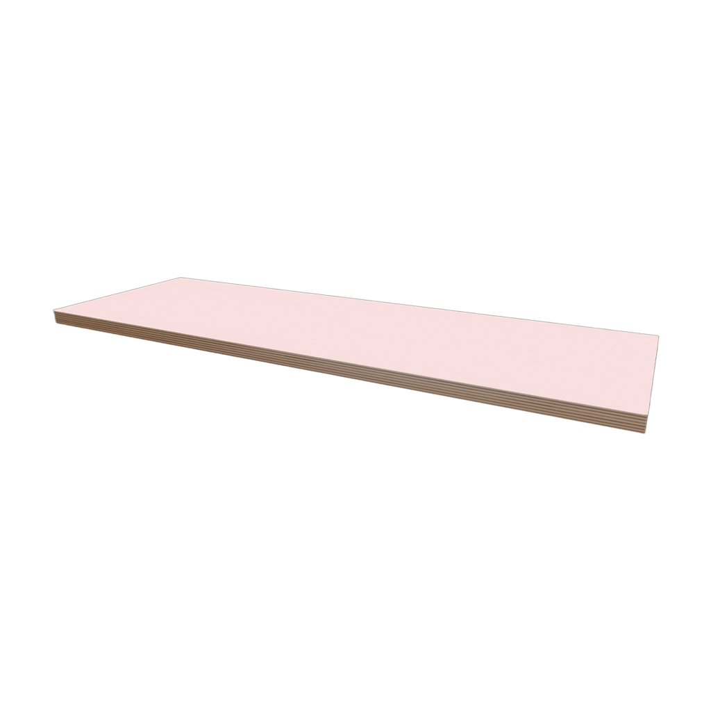Pink Birch Plywood Shelf